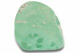 Polished Pastel Green Variscite Section - Amatrice Hill, Utah #248360-1